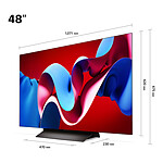 TV LG OLED48C46LA - TV OLED 4K UHD HDR - 121 cm - Autre vue