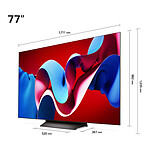 TV LG OLED77C4 - TV OLED 4K UHD HDR - 195 cm - Autre vue