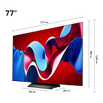 TV LG OLED77C4+ LG S70TY - TV OLED 4K UHD HDR - 195 cm - Barre de son - Autre vue