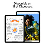 Tablette Apple iPad Air M2 2024 11 pouces Wi-Fi + Cellular - 128 Go - Gris sidéral - Autre vue