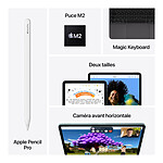 Tablette Apple iPad Air M2 2024 11 pouces Wi-Fi + Cellular - 128 Go - Lumière Stellaire - Autre vue