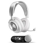 Casque micro SteelSeries Arctis Nova Pro Wireless - Xbox Edition - Blanc - Autre vue