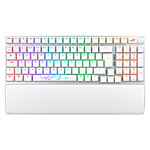 Clavier PC Asus ROG Strix Scope II 96 RX Wireless - Asus ROG RX Red - Blanc - Autre vue