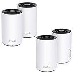 Point d'accès Wi-Fi TP-Link DECO XE75 - Pack de 4 - Autre vue