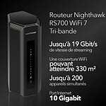 Routeur et modem Netgear Nighthawk Wi-Fi 7 RS700S - Autre vue