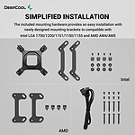 Refroidissement processeur DeepCool MYSTIQUE 240 - Autre vue