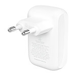 Chargeur Belkin Chargeur Secteur double 42W - USB-C + USB-A (30W + 12W) - Autre vue