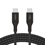 Câble USB Belkin Câble USB-C vers USB-C 240W - renforcé (noir) - 2 m - Autre vue