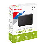 Disque dur externe Toshiba Canvio Basics 2022 2 To Noir - Autre vue