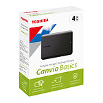 Disque dur externe Toshiba Canvio Basics 2022 4 To Noir - Autre vue