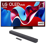 TV LG OLED55C4 + JBL Bar 300 - Autre vue