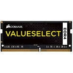 Mémoire Corsair Value Select SO-DIMM - 2 x 16 Go (32 Go) - DDR4 2666 MHz - CL18 - Autre vue