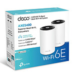 Point d'accès Wi-Fi TP-Link DECO XE75 - Pack de 2 - Autre vue