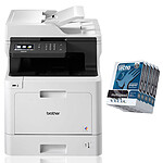 Imprimante laser Brother DCP-L8410CDW + 5x Inapa Tecno Ramettes 500 Feuilles A4 - Autre vue