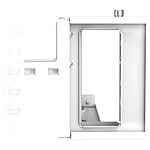 Câble d'alimentation Cooler Master Vertical Graphics Card Holder Kit V3 (PCIe 4.0) - Blanc - Autre vue