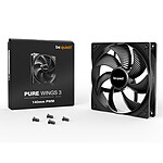 Ventilateur Boîtier be quiet! Pure Wings 3 140 mm PWM - Noir  - Autre vue