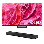 TV Samsung OLED TQ55S90C + HW-S50B - Autre vue