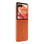 Smartphone Motorola Razr 50 Orange cuivre - 256 Go - 8 Go - Autre vue