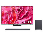 TV Samsung OLED TQ55S90C + JBL Bar 500 - Autre vue