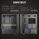 Boîtier PC Antec NX500M - Autre vue