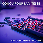 Clavier PC Logitech G G515 Lightspeed TKL - GL Tactile - Noir - Autre vue