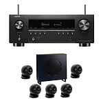 Ensemble Home-Cinéma Denon AVR-S970H + Cabasse Eole 4 Noir 5.1 - Autre vue