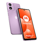 Smartphone Motorola Moto e14 Violet - 64 Go - Autre vue