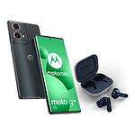 Smartphone Motorola Moto G85 5G Gris + Moto Buds - Autre vue