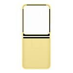 Coque et housse Samsung Coque Silicone avec Anneau Jaune Galaxy Z Flip6 - Autre vue