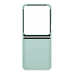 Coque et housse Samsung Coque Silicone Vert d'eau avec Anneau Galaxy Z Flip6 - Autre vue