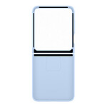 Coque et housse Samsung Coque Silicone Bleu avec Anneau Galaxy Z Flip6 - Autre vue