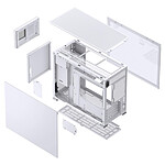 Boîtier PC Jonsbo D31 Mesh Screen - Blanc - Autre vue