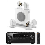 Ensemble Home-Cinéma Pioneer VSX-935 Noir + Focal Dôme Flax Pack 5.1 Blanc - Autre vue