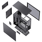 Boîtier PC Jonsbo D41 Mesh - Noir - Autre vue