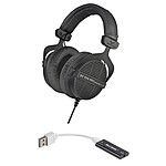 Casque Audio Beyerdynamic DT 990 PRO Black Edition 250 Ohms (Edition Limitée) Noir + Real Cable i-DAC 192 kHz  - Autre vue