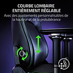 Fauteuil gamer Razer Iskur V2 - Noir  - Autre vue