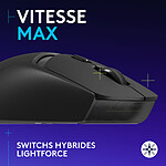 Souris PC Logitech G G309 Lightspeed - Noir - Autre vue