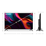 TV Sharp 43GL4260E - TV UHD - 108 cm - Autre vue