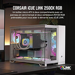 Boîtier PC Corsair 2500X iCUE LINK RGB - Blanc - Autre vue