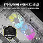 Boîtier PC Corsair 2500X iCUE LINK RGB - Blanc - Autre vue