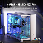 Boîtier PC Corsair 6500X iCUE LINK RGB - Blanc - Autre vue