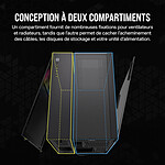 Boîtier PC Corsair 6500X iCUE LINK RGB - Noir - Autre vue