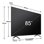 TV Hisense 85E7NQ Pro - TV 4K UHD HDR - 215 cm - Autre vue