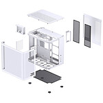 Boîtier PC Jonsbo TK-2 2.0 - Blanc - Autre vue