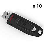 Clé USB SanDisk Clé Ultra USB 3.0 16 Go (x 10) - Autre vue