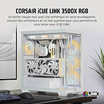 Boîtier PC Corsair 3500X iCUE LINK ARGB - Blanc - Autre vue