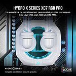 Watercooling Custom Corsair Hydro X Series XC7 RGB PRO - Blanc - Autre vue