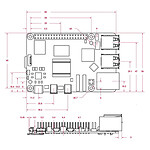 Raspberry Pi Raspberry Pi 5 - 2 Go - Autre vue