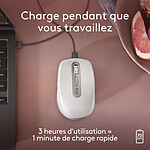 Souris PC Logitech MX Anywhere 3S for Mac - Gris Pâle - Autre vue