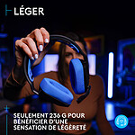 Casque micro Logitech G G535 Lightspeed - Noir/Bleu - Autre vue